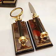 Письменный набор из яшмы "Орёл". Златоуст — фотография 3