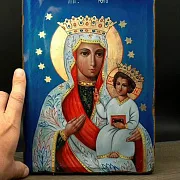 Икона " Богородица Васьковская (Ельская)" — фотография 1