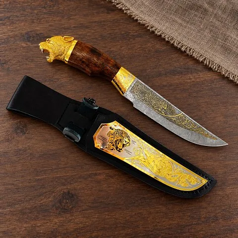 Дамасский нож «Ягуар» №1