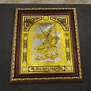 Икона Георгий Победоносец. Златоуст — фотография 1