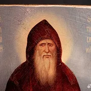 Икона "Святой преподобный Амвросий Оптинский" — фотография 4