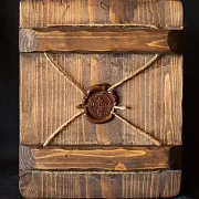 Икона "Серафим Саровский и медведь" — фотография 4