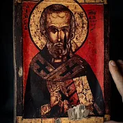 Святой Николай Чудотворец" Икона — фотография 1